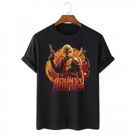 Tricou personalizat negru unisex hunter way