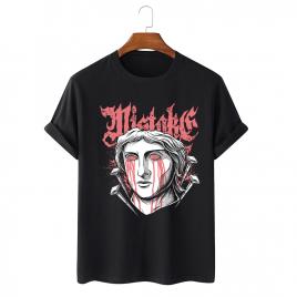 Tricou personalizat negru unisex mistake