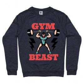 Bluza adler barbat gym beast denim inchis