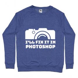 Bluza adler barbat i’ll fix it albastru melanj