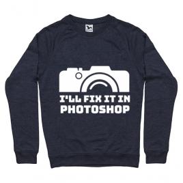Bluza adler barbat i’ll fix it denim inchis