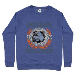 Bluza adler barbat indiana bulldogs albastru melanj