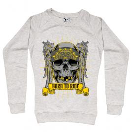 Bluza adler dama born to ride migdala melanj