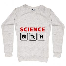 Bluza adler dama science bitch migdala melanj
