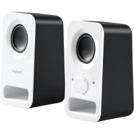 Boxe 2.0 logitech z150, 6w rms, alb