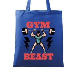 Sacosa din panza gym beast albastru regal