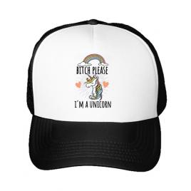 Sapca personalizata bitch please alb