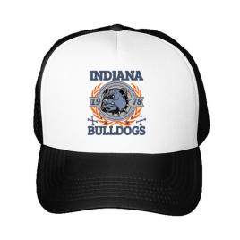 Sapca personalizata indiana bulldogs alb