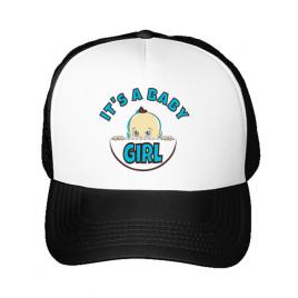 Sapca personalizata it’s a baby girl alb