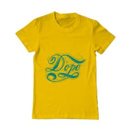 Tricou adler barbat dope galben