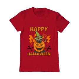 Tricou adler barbat halloween pug rosu
