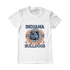 Tricou adler barbat indiana bulldogs alb