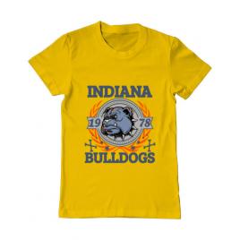 Tricou adler barbat indiana bulldogs galben