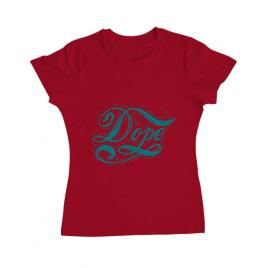 Tricou adler dama dope rosu