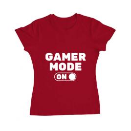 Tricou adler dama gamer mode on rosu