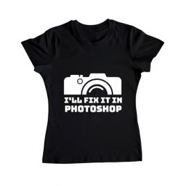 Tricou adler dama i’ll fix it negru