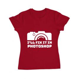 Tricou adler dama i’ll fix it rosu