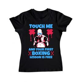 Tricou adler dama touch me negru