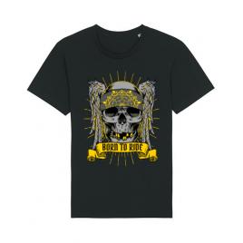 Tricou stanley stella barbat born to ride negru