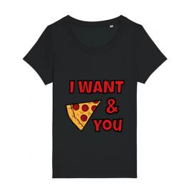 Tricou stanley stella dama i want you negru