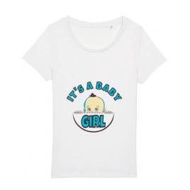 Tricou stanley stella dama it’s a baby girl alb