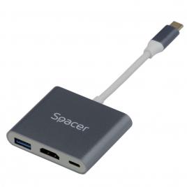 Dock station spacer 3in1 type c