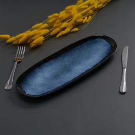 Set 4 platouri ceramica 38x15cm,serenity