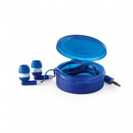 Casti cu cablu 1.2m, stereo, conexiune jack 3.5mm, cutie, albastru