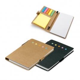 Set de note lipicioase, sticky notes, cu 6 seturi x 25 foi, blocnotes 100 pagini