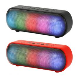 Boxa portabila yx180, 15w p.m.p.o, usb/bt/aux/fm, lumini rgb