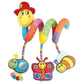 Jucarie pentru patut si carucior - viermisorul wiggly worm