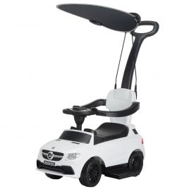 Masinuta de impins cu maner si copertina chipolino mercedes amg gle 63 white