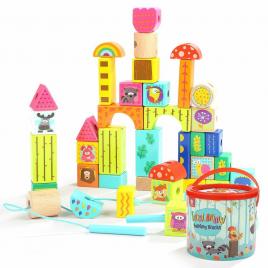 Set de constructie - animalute din padure