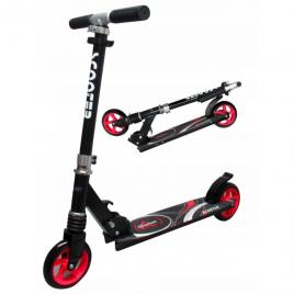 Trotineta pliabila cu roti de 145 mm r-sport h7 - negru - rosu