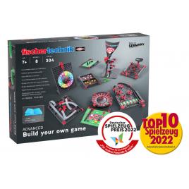 Kit stem construieste si joaca 8 jocuri fischertechnik 304 piese