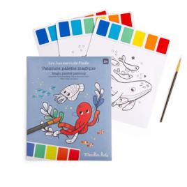 Planse preilustrate pentru pictura aventurile lui paulie moulin roty