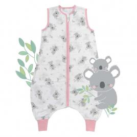 Sac de dormit cu picioruse bamboo koala 90 cm 0.5 tog