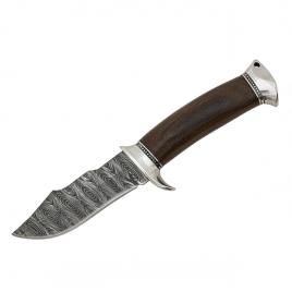 Cutit de vanatoare, ideallstore®, 24 cm, maner lemn, maro