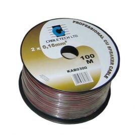 Cablu difuzor negru 0.50mm cu