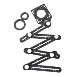Rigla unghiulara cu 6 brate mobile neo tools 72-351