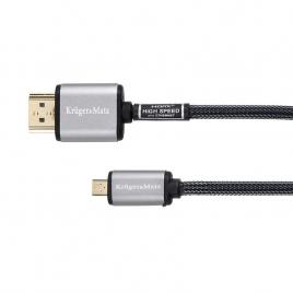 Cablu hdmi a-hdmi d 3.0m kruger&matz