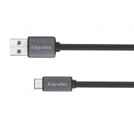Cablu usb 3.0 tata - usb tata tip c 1.0m k&m