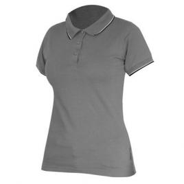 Tricou bumbac polo (dama) / gri - s