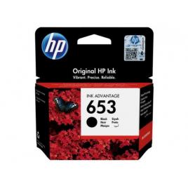 Cartus cerneala original hp black,nr.653, pentru dj 6075|6475 aio, , incl.tv