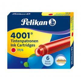 Patroane 4001 mici cerneala set6 rosu lucios
