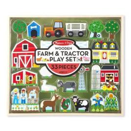 Figurine din lemn ferma melissa and doug