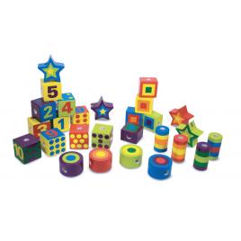 Joc cu activitati insira margelele melissa and doug