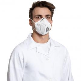Masca de protectie faciala ffp3 refil 751 cu supapa, pliabila