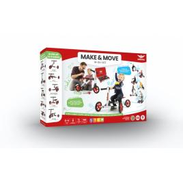 Infento, bicicleta, tricicleta, trotineta modulara 14 in 1, 156 parti,