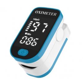 Pulsometru / oximetru pentru deget, indica nivelul de saturatie a oxigenului